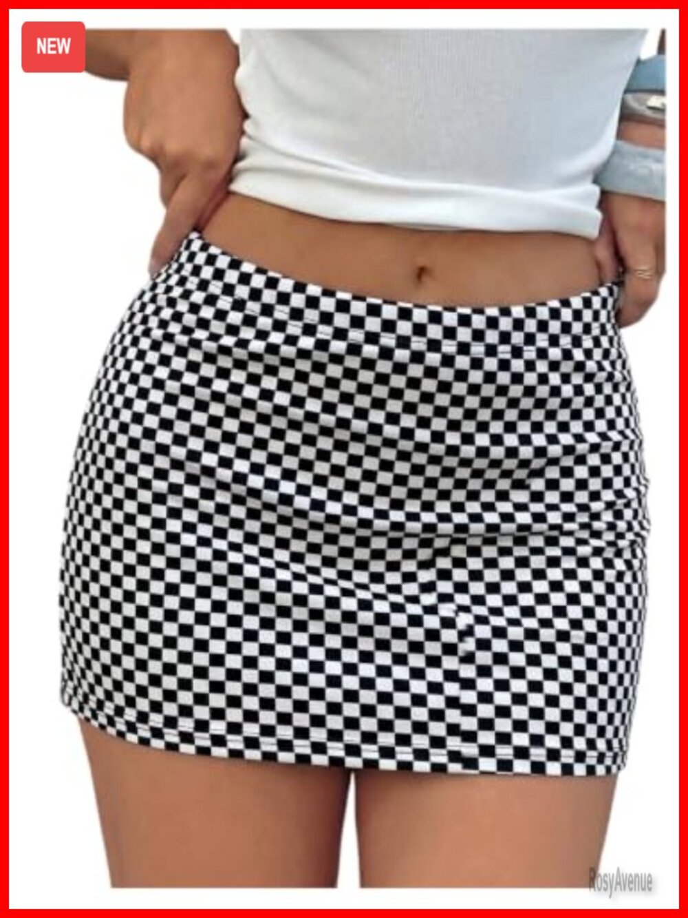Women's Checkered Plaid Low Rise Mini Skirt with Shorts Y2K Tennis Skort